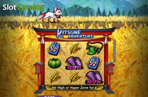 Οθόνη2. Kitsune Adventure Κουλοχέρης