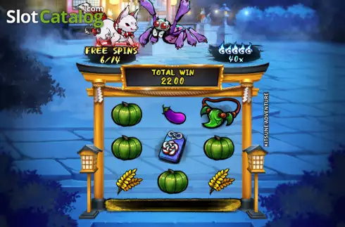 Οθόνη7. Kitsune Adventure Κουλοχέρης