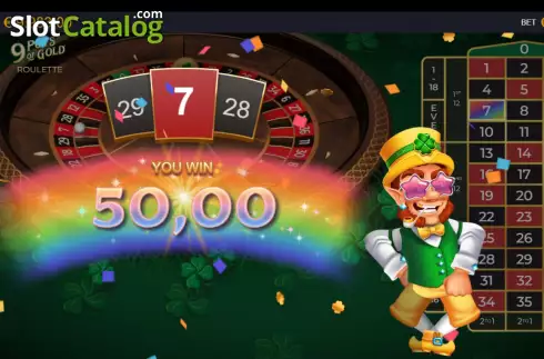 Οθόνη7. 9 Pots of Gold Roulette Κουλοχέρης