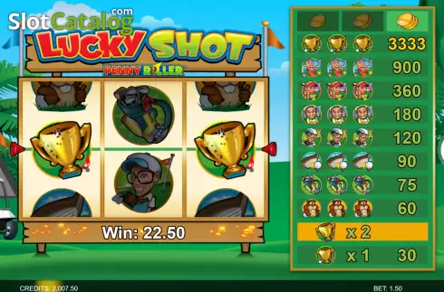 Οθόνη4. Lucky Shot (Games Global) Κουλοχέρης