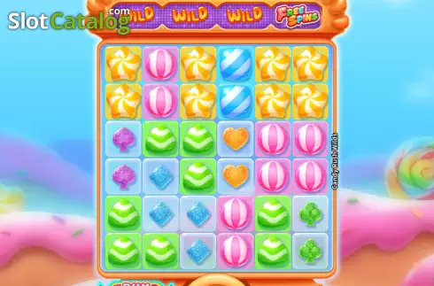 Οθόνη2. Candy Rush Wilds Κουλοχέρης