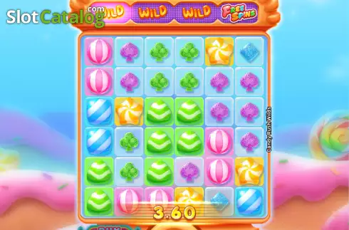 Οθόνη4. Candy Rush Wilds Κουλοχέρης