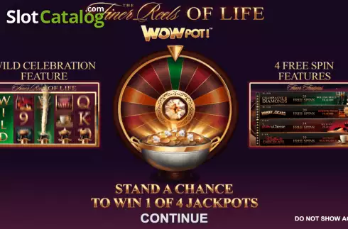 Οθόνη2. The Finer Reels of Life WOWPOT Κουλοχέρης