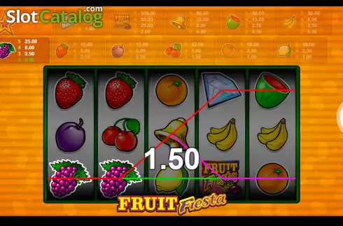 Οθόνη3. Fruit Fiesta 9 Line Κουλοχέρης