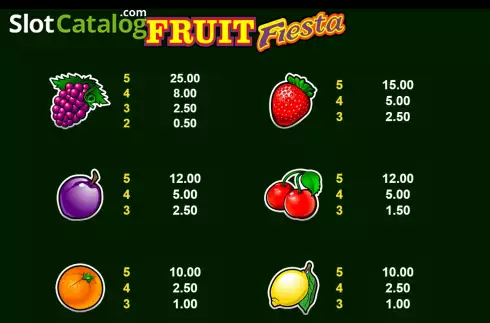 Οθόνη8. Fruit Fiesta 9 Line Κουλοχέρης