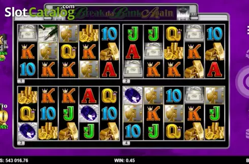 Οθόνη3. Break Da Bank Again 4Tune Reels Κουλοχέρης