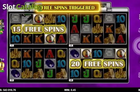 Οθόνη5. Break Da Bank Again 4Tune Reels Κουλοχέρης