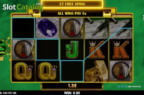 Οθόνη8. Break Da Bank Again 4Tune Reels Κουλοχέρης