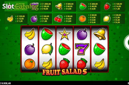 Οθόνη2. Fruit Salad 5-Line Κουλοχέρης