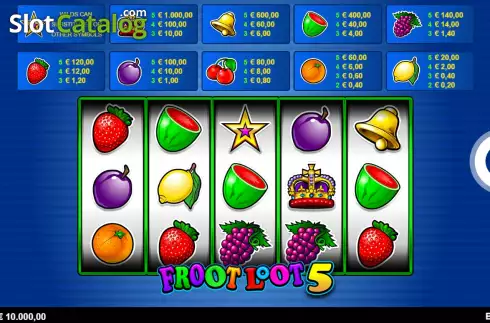Οθόνη2. Froot Loot 5-Line Κουλοχέρης