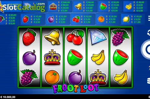 Οθόνη2. Froot Loot 9-Line Κουλοχέρης
