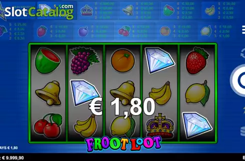 Οθόνη6. Froot Loot 9-Line Κουλοχέρης