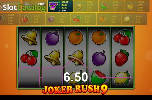 Οθόνη3. Joker Rush 9 Κουλοχέρης