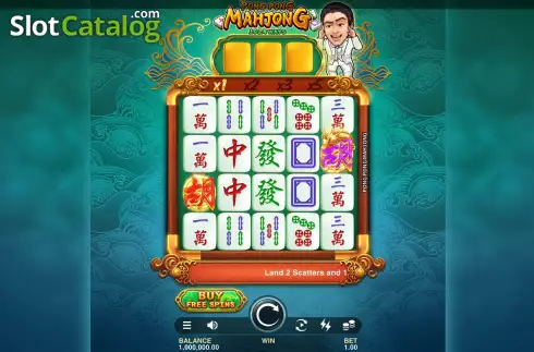 Οθόνη2. Pong Pong Mahjong Κουλοχέρης