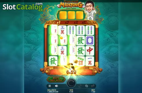 Οθόνη4. Pong Pong Mahjong Κουλοχέρης