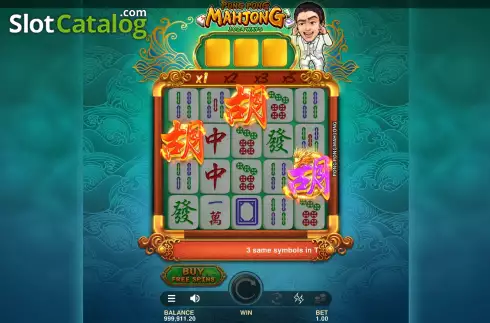 Οθόνη7. Pong Pong Mahjong Κουλοχέρης