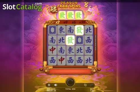 Οθόνη9. Pong Pong Mahjong Κουλοχέρης