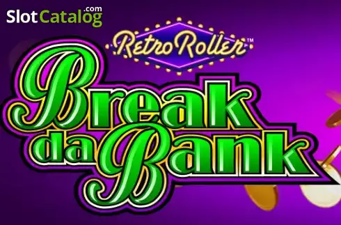 Break da Bank Retro Roller Λογότυπο Break da Bank Retro Roller Λογότυπο