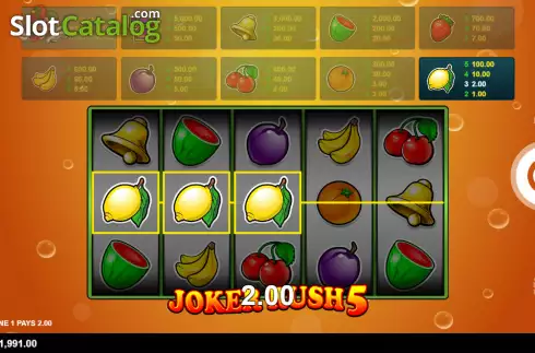 Οθόνη4. Joker Rush 5 Κουλοχέρης