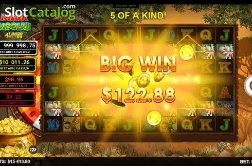 Οθόνη8. Mega Moolah 4Tune Reels Κουλοχέρης