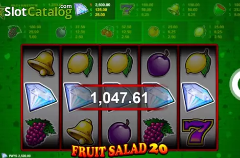 Οθόνη3. Fruit Salad 20 Κουλοχέρης
