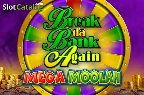 Break Da Bank Again Mega Moolah Λογότυπο Break Da Bank Again Mega Moolah Λογότυπο