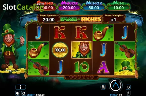 Οθόνη3. Splash of Riches Κουλοχέρης