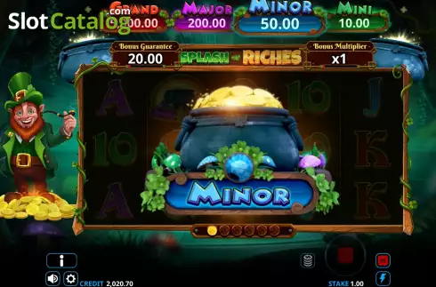 Οθόνη7. Splash of Riches Κουλοχέρης