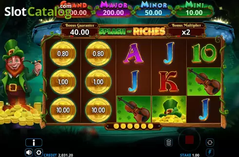 Οθόνη8. Splash of Riches Κουλοχέρης