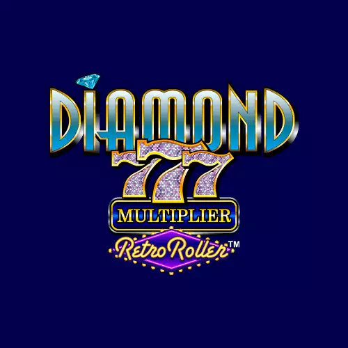 Diamond 777 Multiplier Retro Roller Λογότυπο