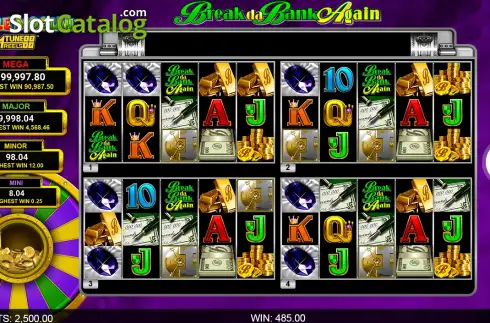 Οθόνη2. Break Da Bank Again Maple Moolah 4Tune Reels Κουλοχέρης