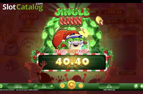 Οθόνη7. 333 Jolly Fat Frogs Power Combo Κουλοχέρης 