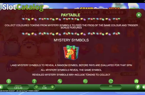 Οθόνη9. 333 Jolly Fat Frogs Power Combo Κουλοχέρης 