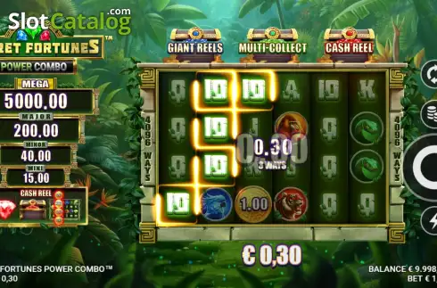 Οθόνη3. Secret Fortunes Power Combo Κουλοχέρης