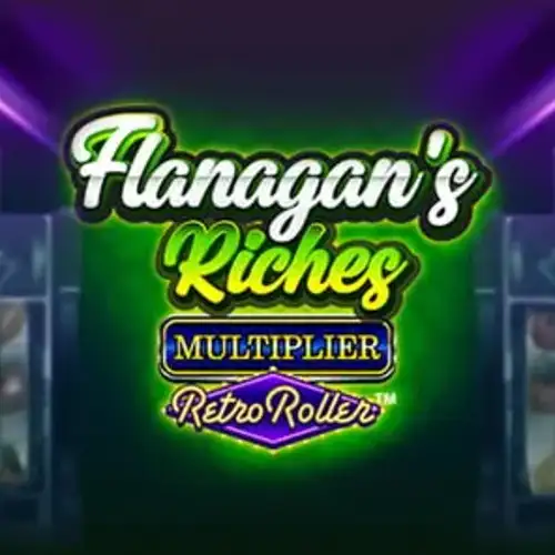 Flanagan's Riches Multiplier Retro Roller Λογότυπο