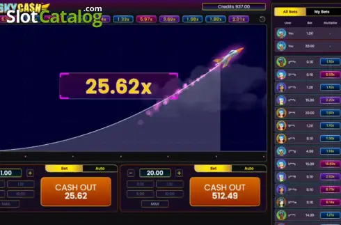 Οθόνη3. Sky Cash Κουλοχέρης