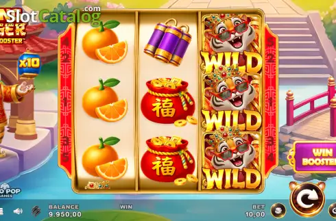 Οθόνη2. King Tiger Win Booster Κουλοχέρης