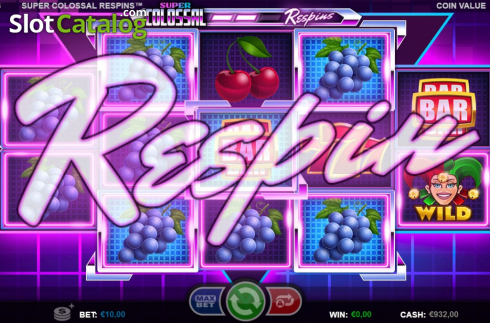Οθόνη4. Super Colossal Respins Κουλοχέρης