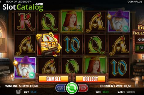 Οθόνη2. Book of Legends (Games Inc) Κουλοχέρης