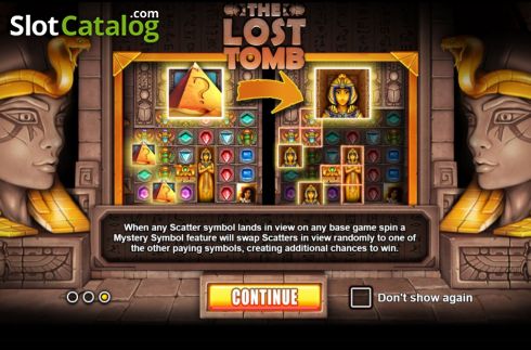 Οθόνη2. The Lost Tomb (Games Inc) Κουλοχέρης 