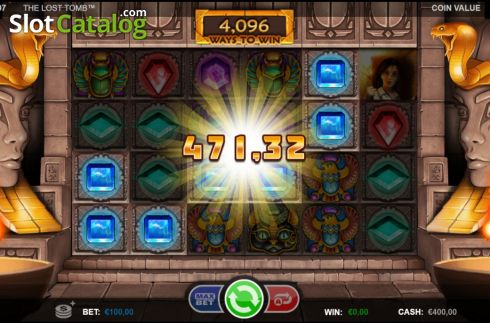 Οθόνη4. The Lost Tomb (Games Inc) Κουλοχέρης 