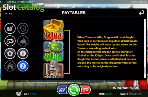 Οθόνη8. Castle Cashcade Κουλοχέρης