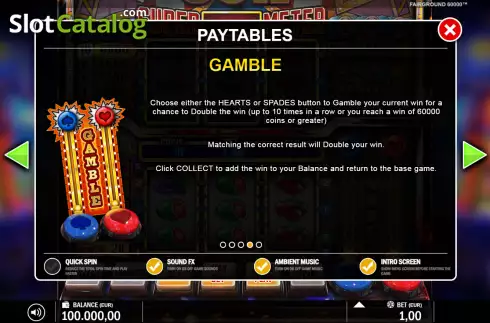 Οθόνη6. Fairground 60k Κουλοχέρης