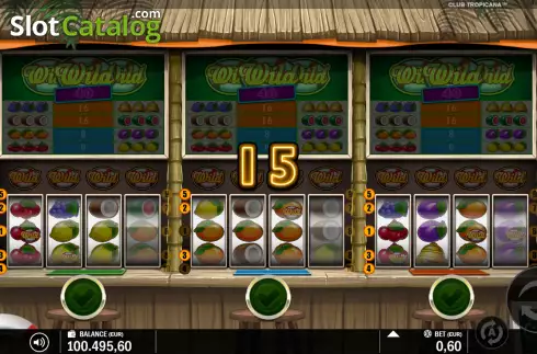 Οθόνη3. Club Tropicana Wild Κουλοχέρης