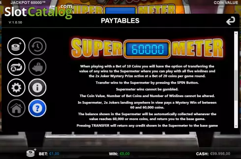 Οθόνη5. Jackpot 60k Κουλοχέρης