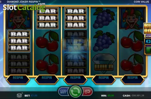 Οθόνη4. Diamond Joker Respin Κουλοχέρης