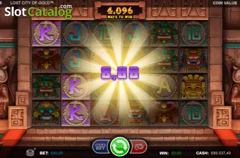 Οθόνη3. Lost City of Gold (Games Inc) Κουλοχέρης 