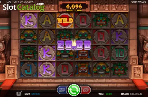 Οθόνη4. Lost City of Gold (Games Inc) Κουλοχέρης 