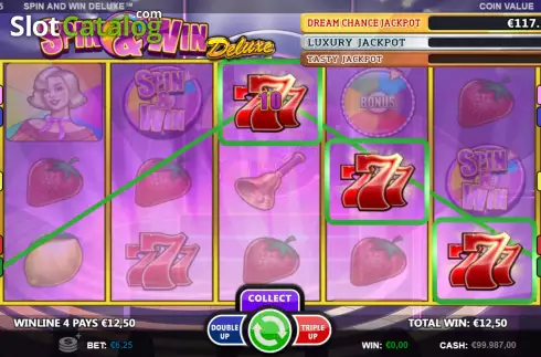 Οθόνη3. Spin and Win Deluxe (Games Inc) Κουλοχέρης