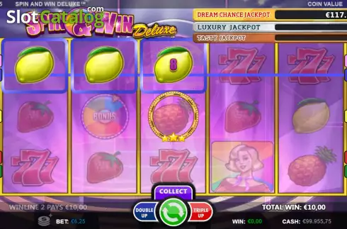 Οθόνη4. Spin and Win Deluxe (Games Inc) Κουλοχέρης